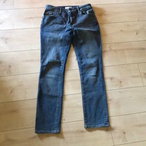 Warp and weft slim fit denim jeans size 31 by 32